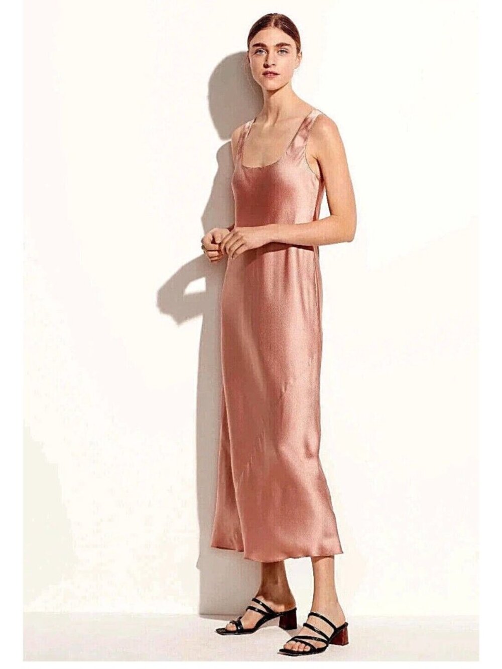 VINCE Dusty Rose Maxi Dress Size Small NEW NWT